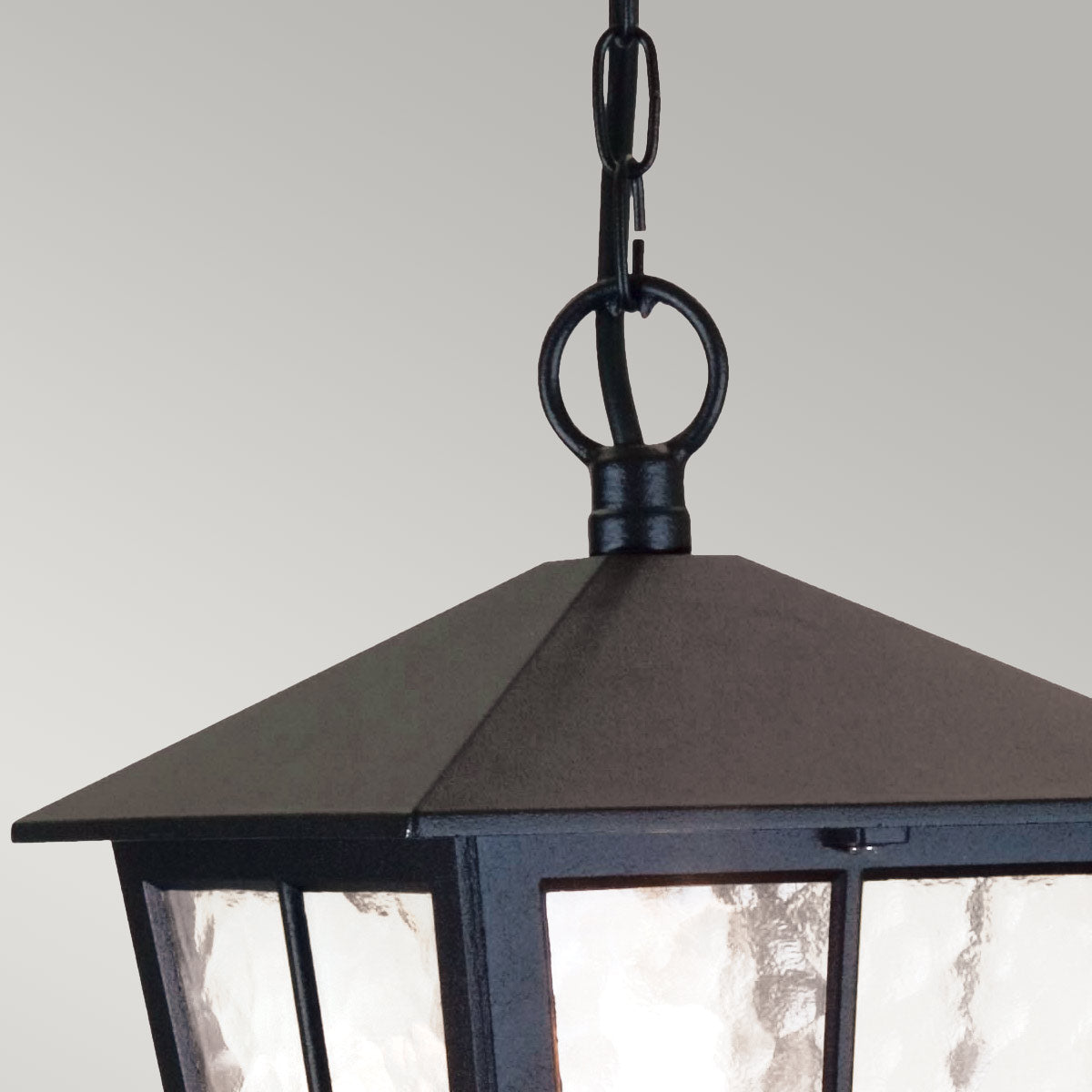 Außen-Pendelleuchte Canterbury (schwarz) 1x - Elstead Lighting