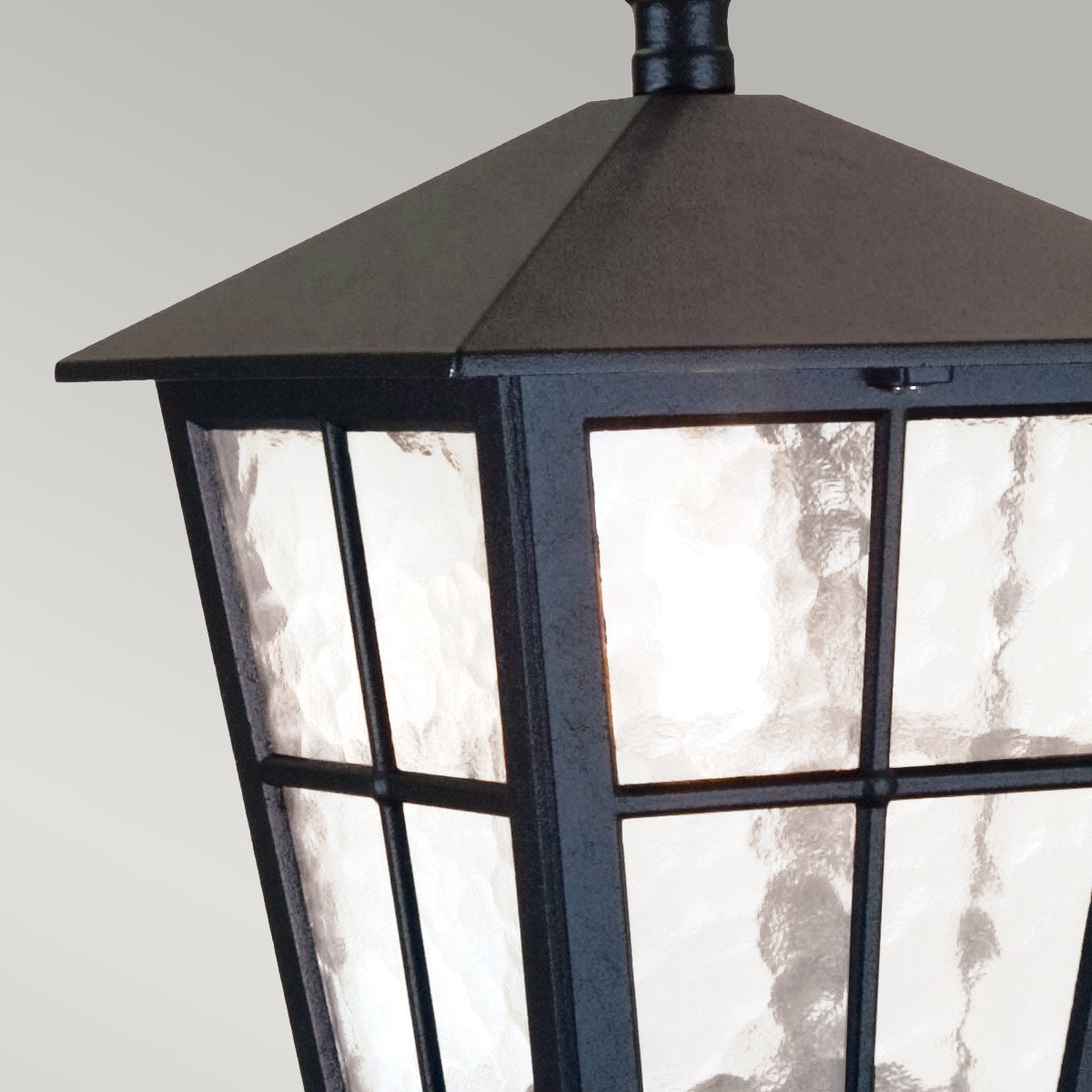 Außen-Pendelleuchte Canterbury (schwarz) 1x - Elstead Lighting
