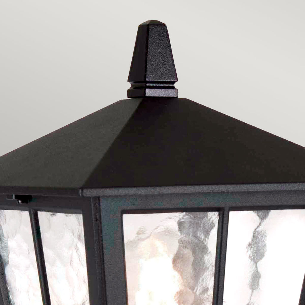 Außen-Pendelleuchte Canterbury (schwarz) 1x - Elstead Lighting