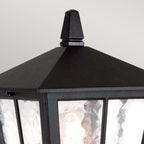 Außen-Pendelleuchte Canterbury (schwarz) 1x - Elstead Lighting