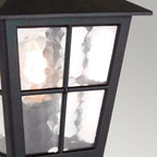 Außen-Pendelleuchte Canterbury (schwarz) 1x - Elstead Lighting