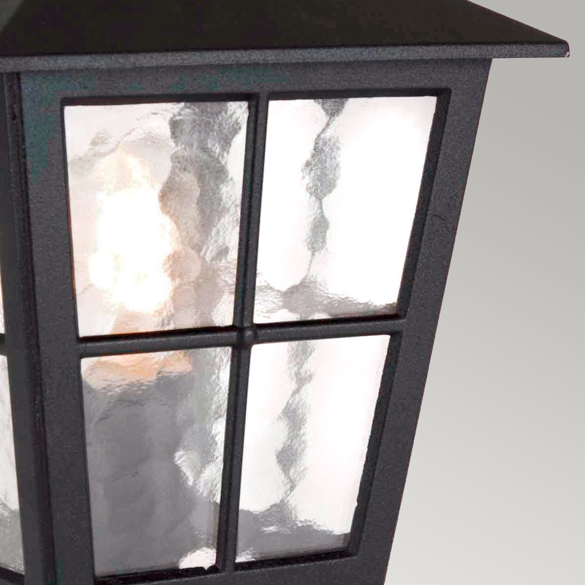 Außen-Pendelleuchte Canterbury (schwarz) 1x - Elstead Lighting