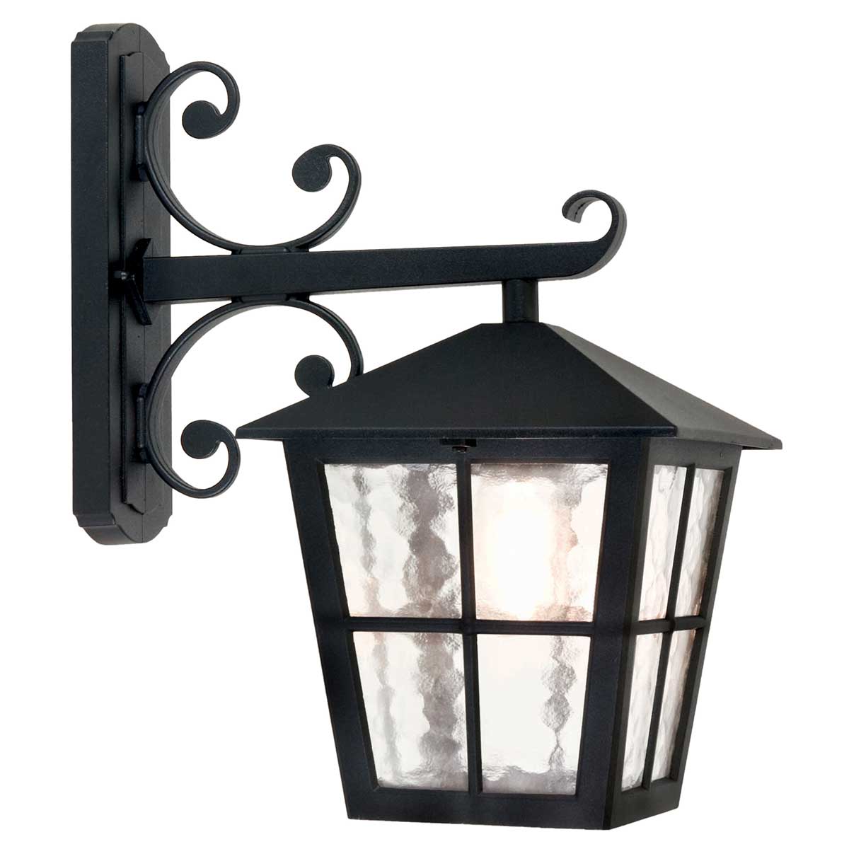 Außen-Wandleuchte Canterbury (schwarz) 1x - Elstead Lighting