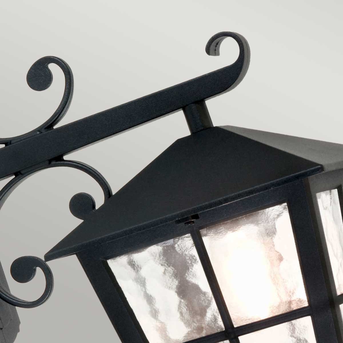 Außen-Wandleuchte Canterbury (schwarz) 1x - Elstead Lighting
