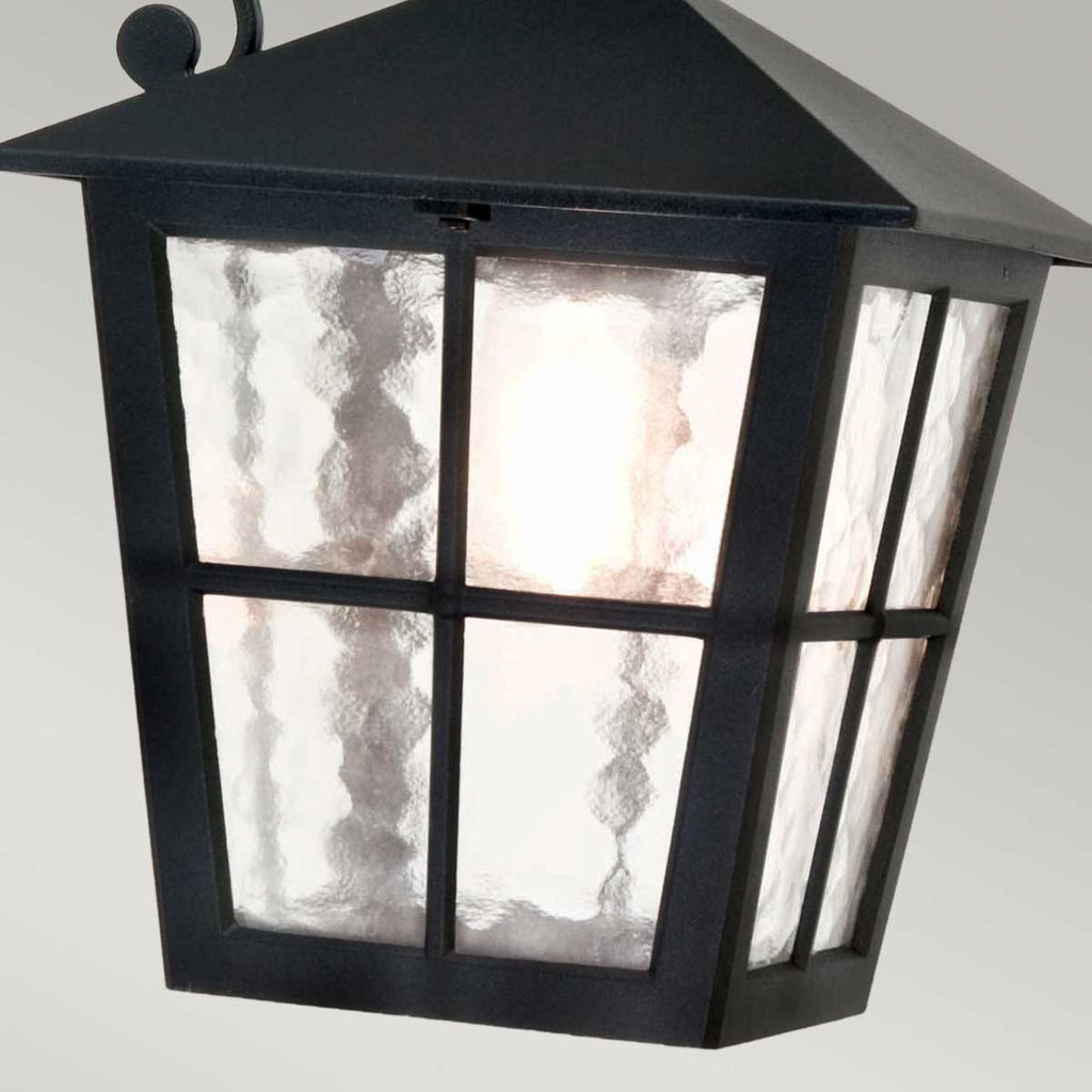Außen-Wandleuchte Canterbury (schwarz) 1x - Elstead Lighting