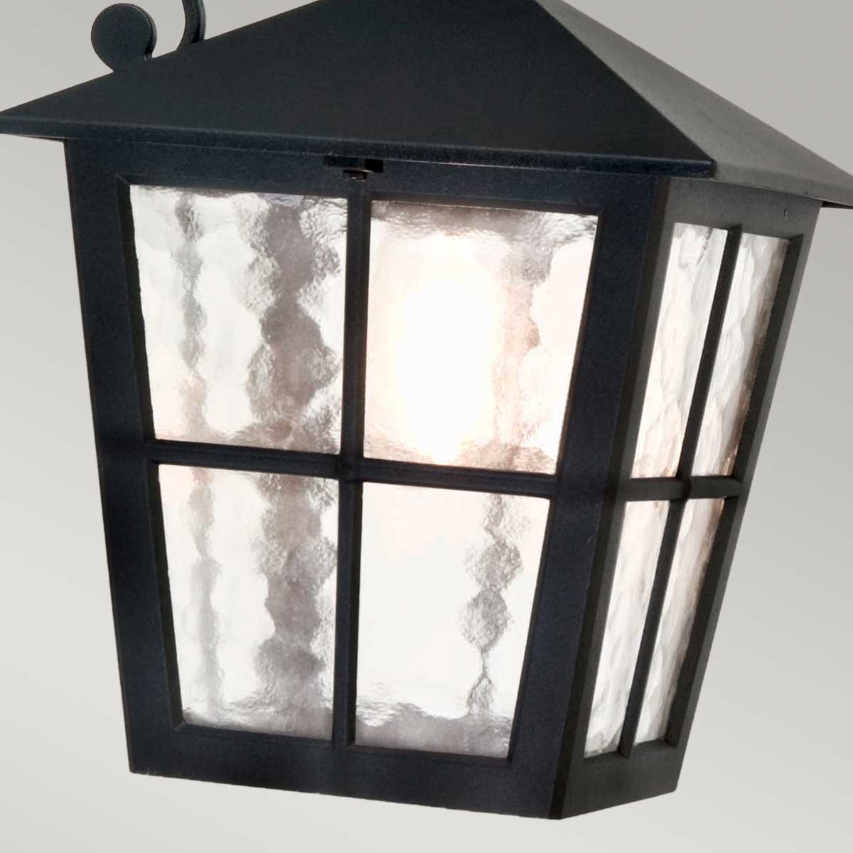 Außen-Wandleuchte Canterbury (schwarz) 1x - Elstead Lighting