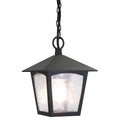 Außen-Pendelleuchte York (schwarz) 1x - Elstead Lighting