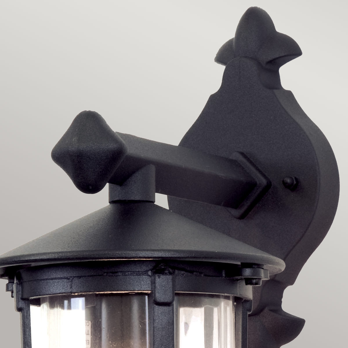Außen-Wandleuchte Hereford (schwarz) 1x - Elstead Lighting
