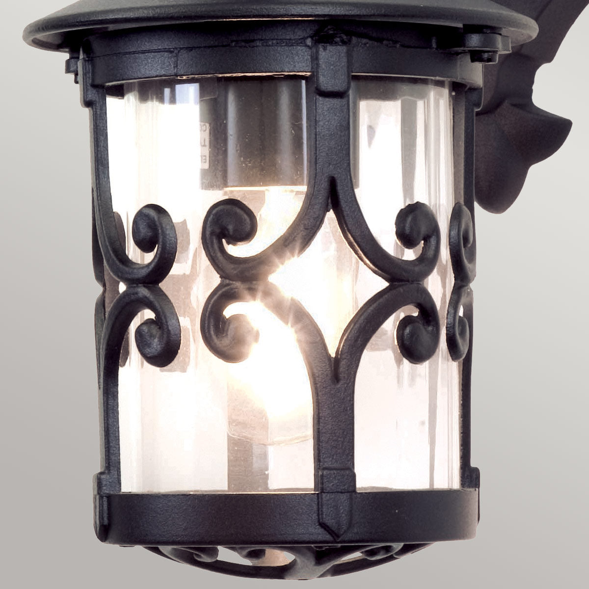 Außen-Wandleuchte Hereford (schwarz) 1x - Elstead Lighting