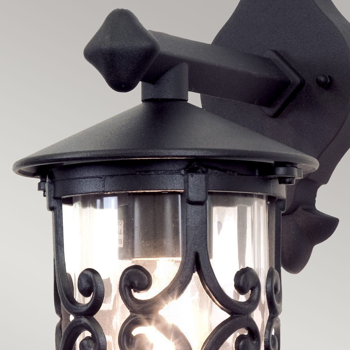Außen-Wandleuchte Hereford (schwarz) 1x - Elstead Lighting