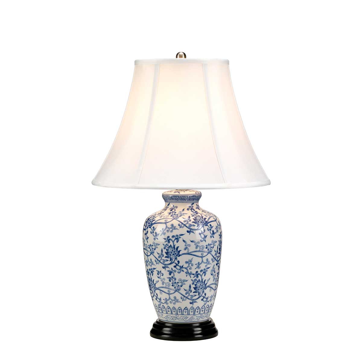 Tischleuchte Blue Ginger Jar (weiß) 1x - Elstead Lighting