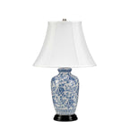 Tischleuchte Blue Ginger Jar (weiß) 1x - Elstead Lighting