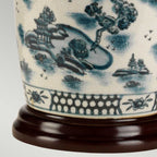 Tischleuchte Blue Traditional (weiß) 1x - Elstead Lighting