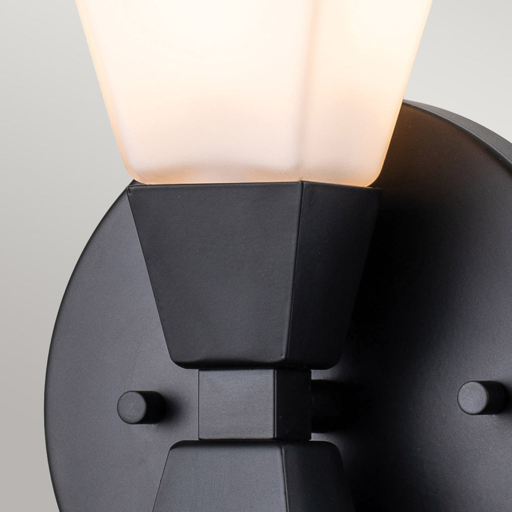 Bad-Wandleuchte Bowtie (schwarz) 1x - Elstead Lighting