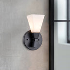 Bad-Wandleuchte Bowtie (schwarz) 1x - Elstead Lighting