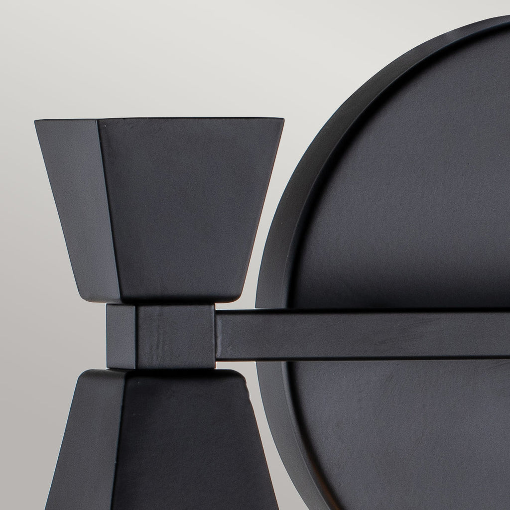 Bad-Wandleuchte Bowtie (schwarz) 2x - Elstead Lighting