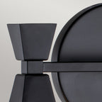 Bad-Wandleuchte Bowtie (schwarz) 2x - Elstead Lighting