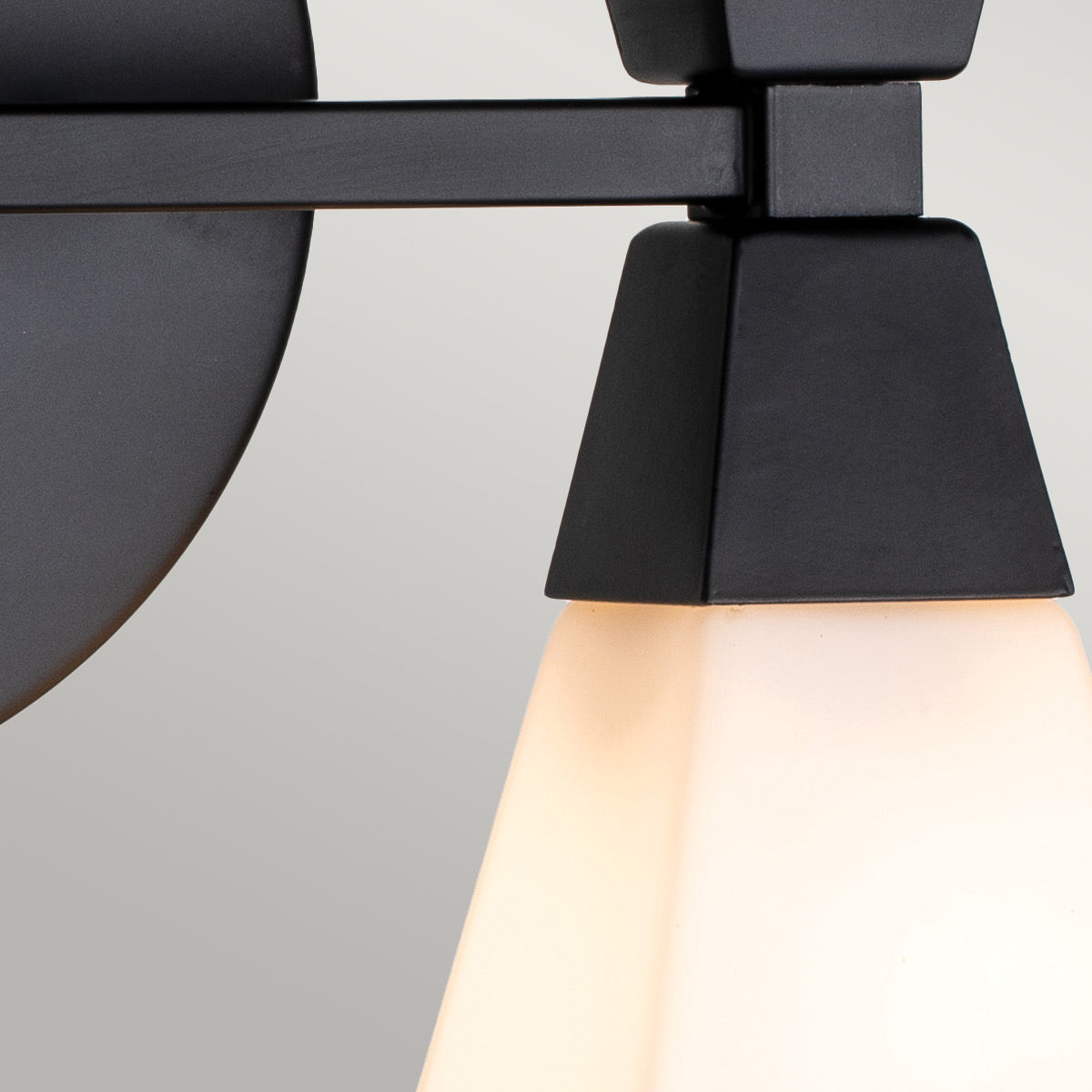 Bad-Wandleuchte Bowtie (schwarz) 2x - Elstead Lighting