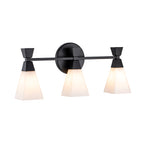 Bad-Wandleuchte Bowtie (schwarz) 3x - Elstead Lighting