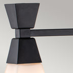 Bad-Wandleuchte Bowtie (schwarz) 3x - Elstead Lighting