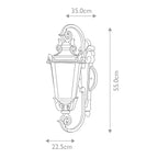 Außen-Wandleuchte Baltimore (bronzefarben) 1x - Elstead Lighting