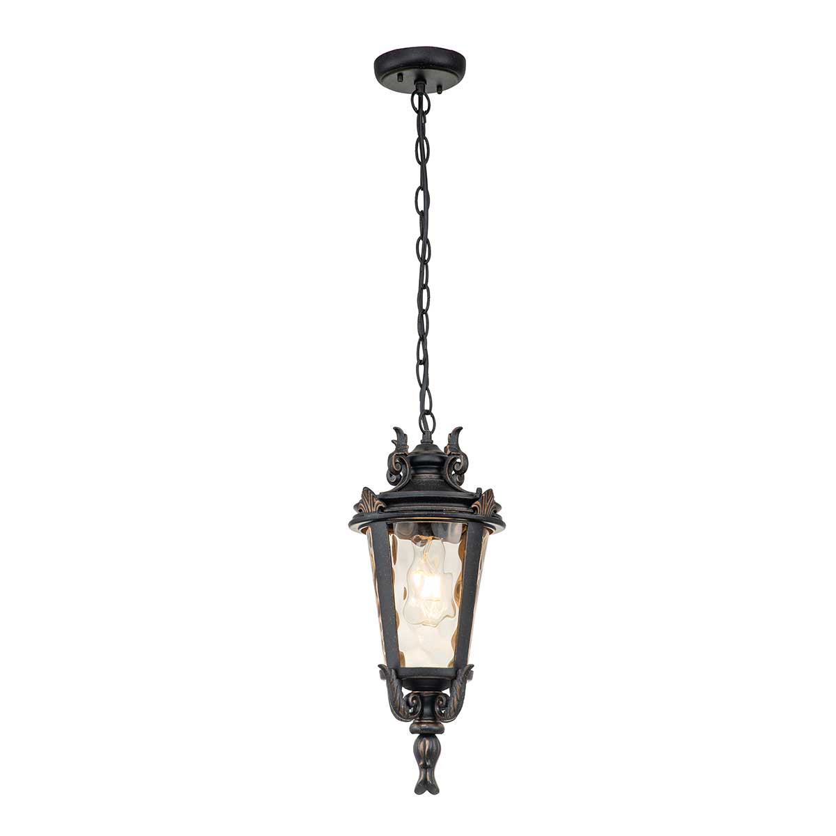 Außen-Pendelleuchte Baltimore (bronzefarben) 1x - Elstead Lighting