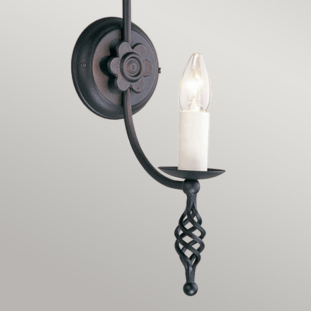 Wandleuchte Belfry (schwarz) 1x - Elstead Lighting