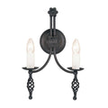 Wandleuchte Belfry (schwarz) 2x - Elstead Lighting