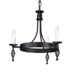 Pendelleuchte Belfry (schwarz) 3x - Elstead Lighting