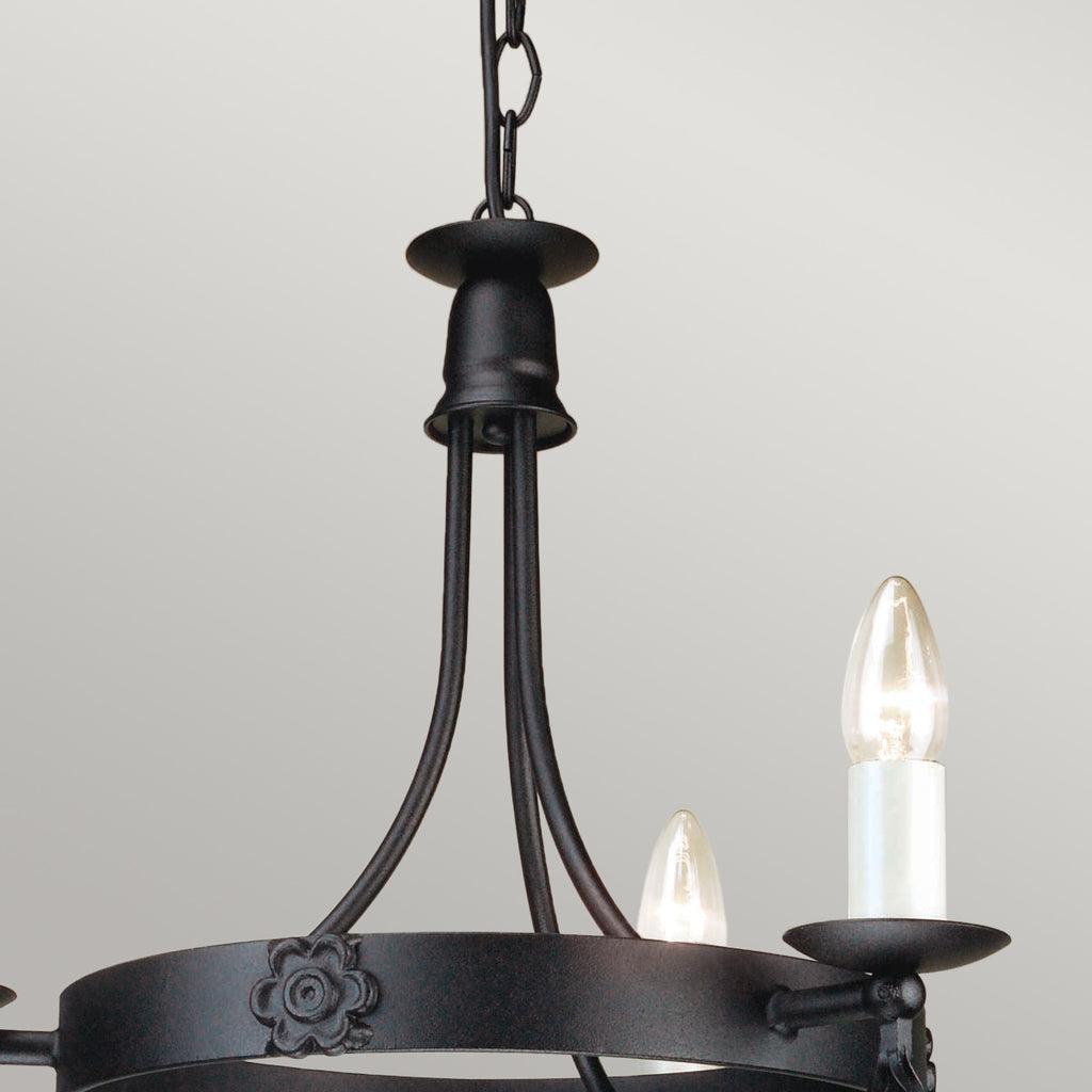 Pendelleuchte Belfry (schwarz) 3x - Elstead Lighting
