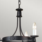 Pendelleuchte Belfry (schwarz) 3x - Elstead Lighting
