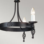 Pendelleuchte Belfry (schwarz) 3x - Elstead Lighting