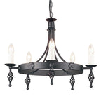 Pendelleuchte Belfry (schwarz) 5x - Elstead Lighting