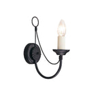 Wandleuchte Carisbrooke (schwarz) 1x - Elstead Lighting