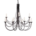 Pendelleuchte Carisbrooke (schwarz) 12x - Elstead Lighting