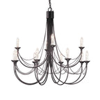 Pendelleuchte Carisbrooke (schwarz) 12x - Elstead Lighting