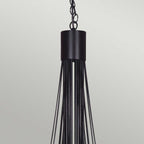 Pendelleuchte Carisbrooke (schwarz) 18x - Elstead Lighting