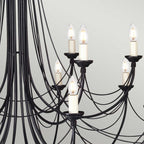 Pendelleuchte Carisbrooke (schwarz) 18x - Elstead Lighting