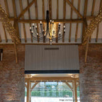 Pendelleuchte Carisbrooke (schwarz) 18x - Elstead Lighting