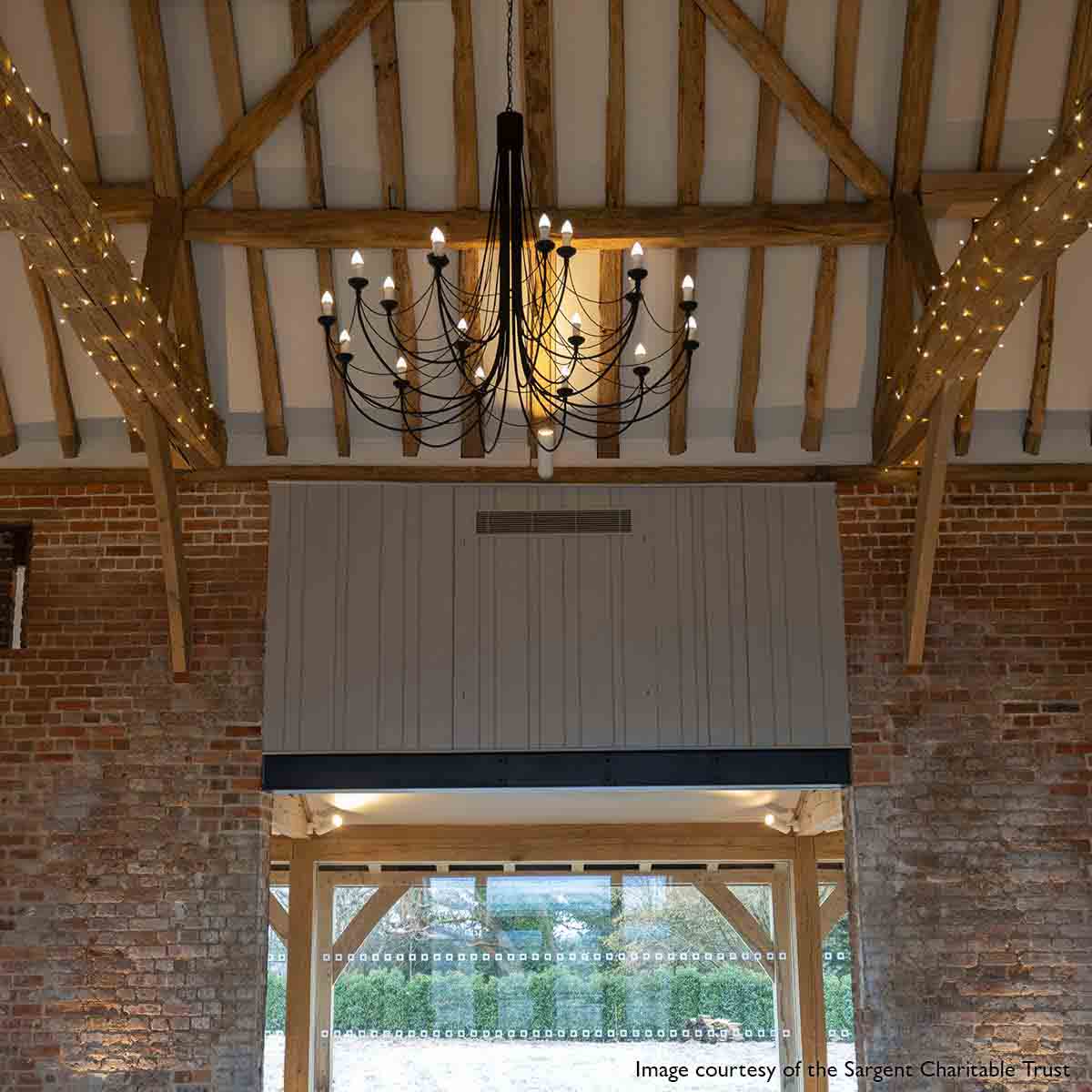 Pendelleuchte Carisbrooke (schwarz) 18x - Elstead Lighting