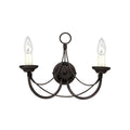 Wandleuchte Carisbrooke (schwarz) 2x - Elstead Lighting