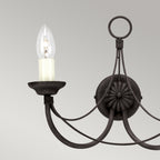 Wandleuchte Carisbrooke (schwarz) 2x - Elstead Lighting