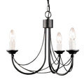 Pendelleuchte Carisbrooke (schwarz) 3x - Elstead Lighting