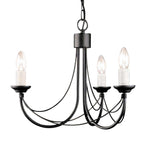 Pendelleuchte Carisbrooke (schwarz) 3x - Elstead Lighting