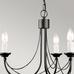 Pendelleuchte Carisbrooke (schwarz) 3x - Elstead Lighting