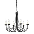 Pendelleuchte Carisbrooke (schwarz) 6x - Elstead Lighting