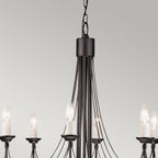 Pendelleuchte Carisbrooke (schwarz) 8x - Elstead Lighting