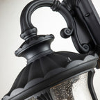 Außen-Wandleuchte Chicago (schwarz) 1x - Elstead Lighting