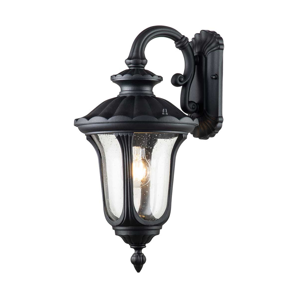 Außen-Wandleuchte Chicago (schwarz) 1x - Elstead Lighting
