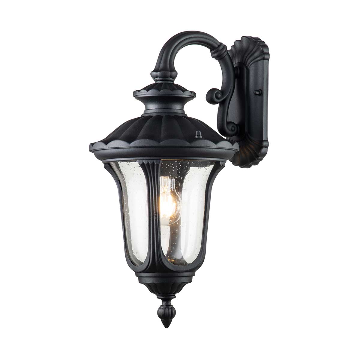 Außen-Wandleuchte Chicago (schwarz) 1x - Elstead Lighting